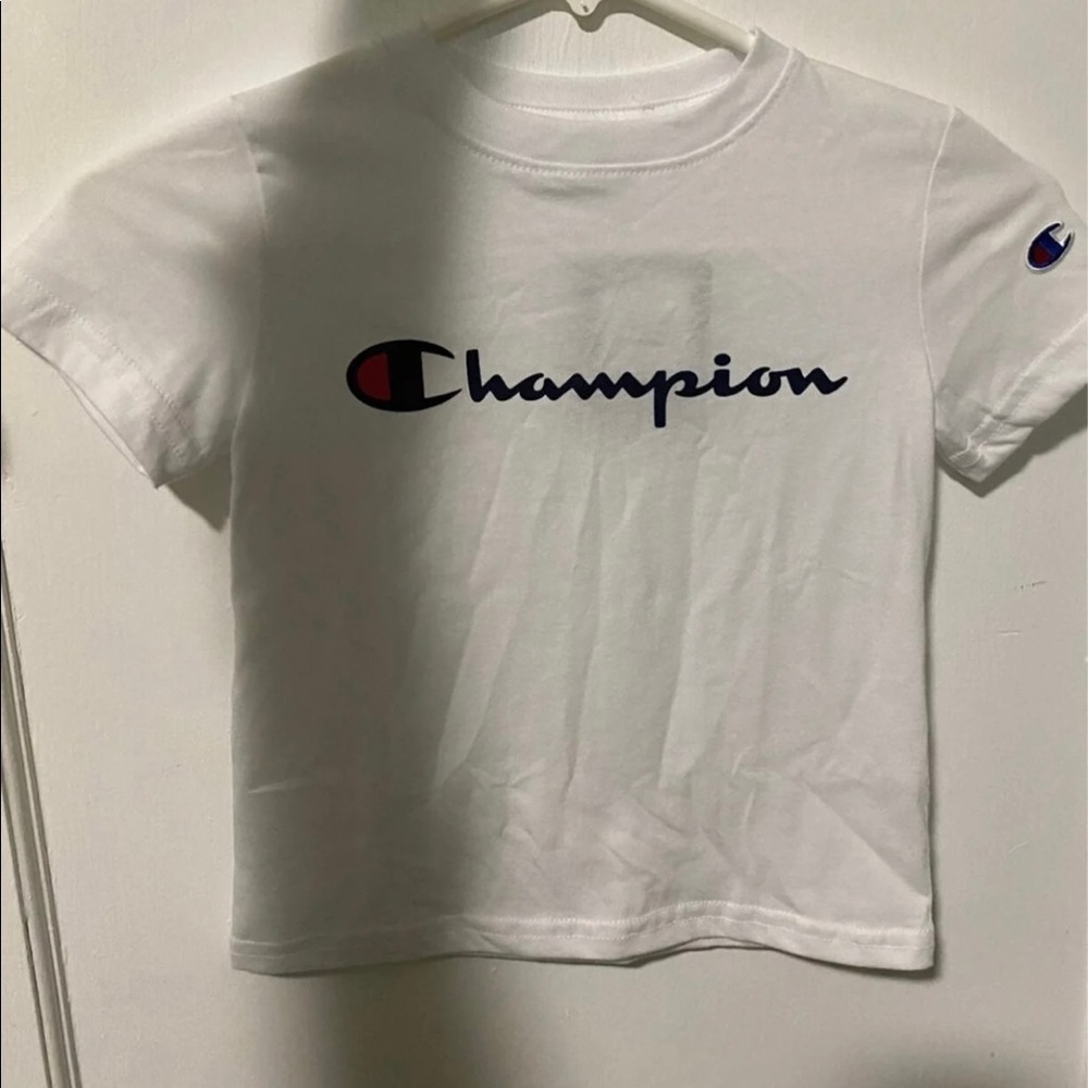White Champion Tshirt